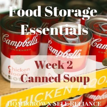 Canned Soup - Food Storage Essentials